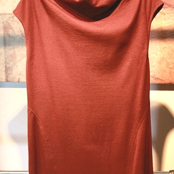 lord and taylor burgundy dress Burgundy Satin Allura Midi Dress main image 1